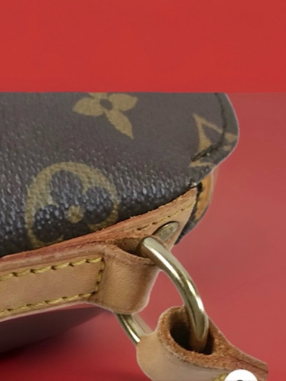 Louis Vuitton Monogram Crossbody Bag in Brown and Tan - Picture 5 of 7